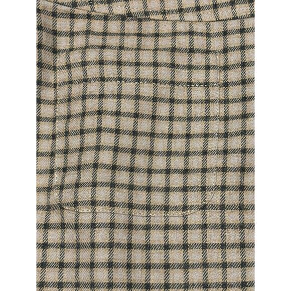 Tommy Hilfiger fall Plaid tan & black skirt with pockets size 8 - Picture 6 of 8